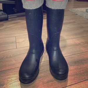 Hunter tall rain boots